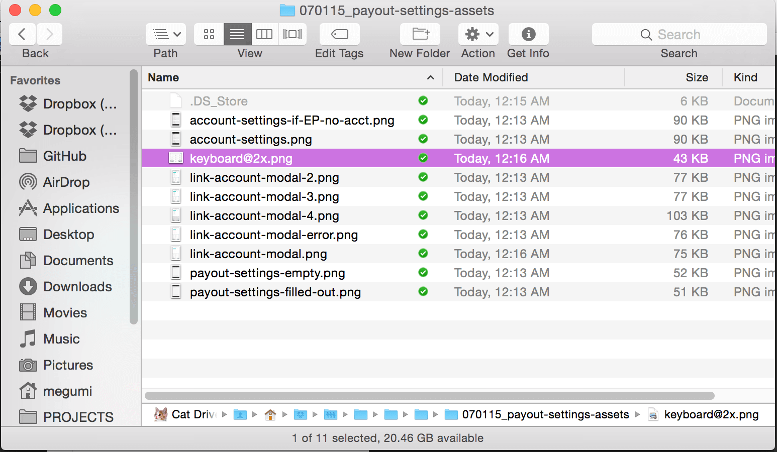 Assets folder