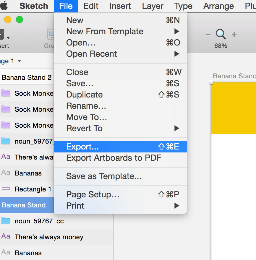Export your artboards.