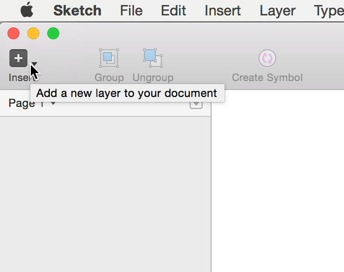 Insert new layer