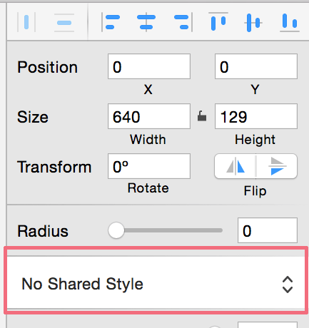 No Shared Style